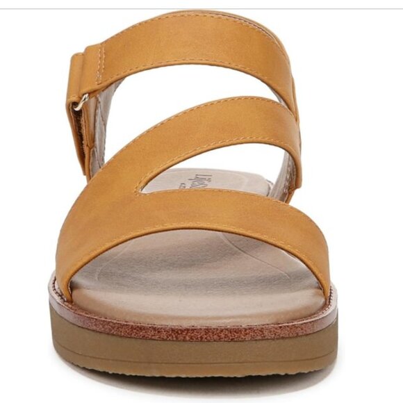 LifeStride Women’s Waverly Sandal – Inca Gold, Size 8W - Picture 9 of 10